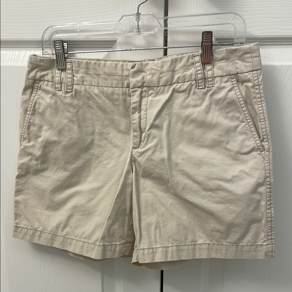 Ann Taylor Loft Women's Beige Casual Shorts Sz 6